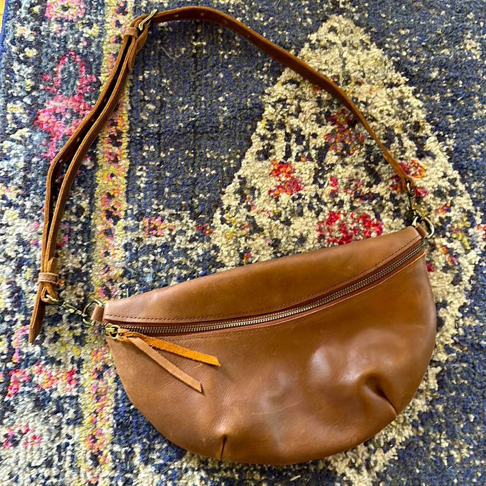 ABLE Berkeley Belt Bag in Whiskey